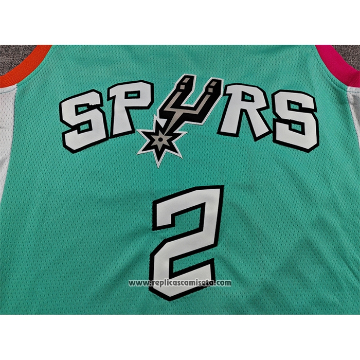 Camiseta San Antonio Spurs Dylan Harper NO 2 Ciudad 2022-23 Verde
